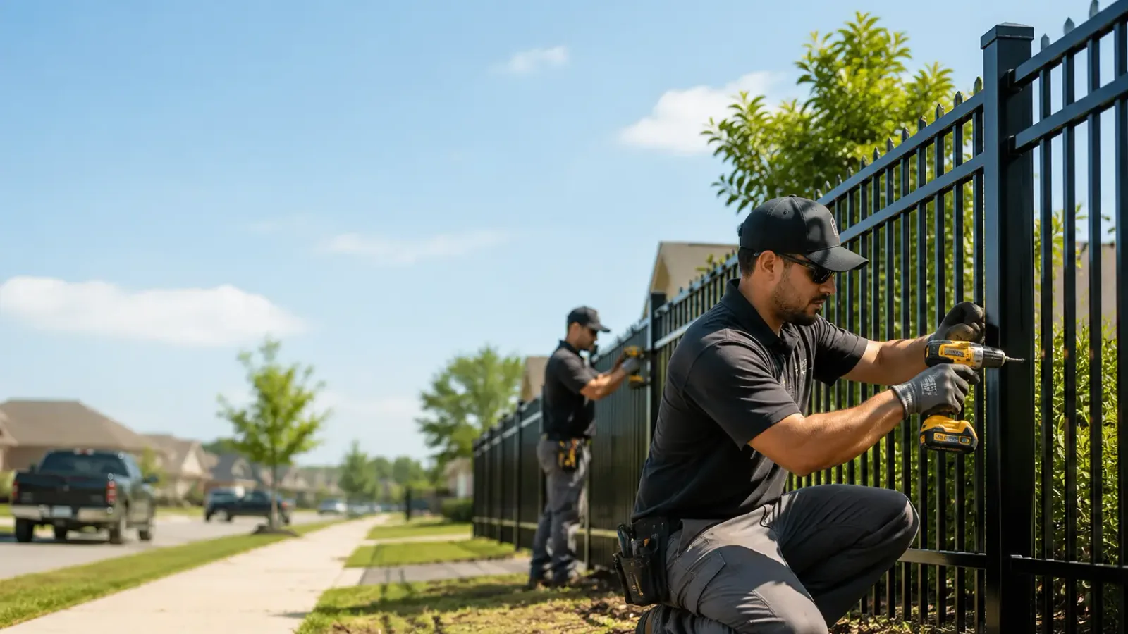 Metal Fence Installation in Graham, TX